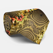 Mandelbrot Fraktal Art Quirky Krawatte (Gerollt)