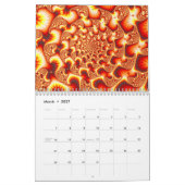 Mandelbrot Fraktal Calendar 2011 Kalender (Mär 2027)