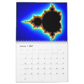Mandelbrot Fraktal Calendar 2011 Kalender (Jan 2027)