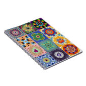 Mandelbrot Fraktal Collage Notebook Notizblock (Rechte Seite)