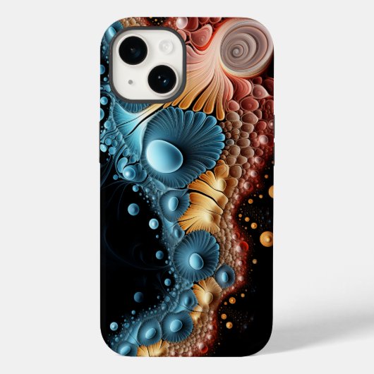 Mandelbrot Fraktal Julia Set Case-Mate iPhone Hülle (Rückseite)
