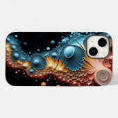 Mandelbrot Fraktal Julia Set Case-Mate iPhone Hülle (Rückseite (Horizontal))