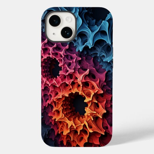 Mandelbrot Fraktal Julia Set Case-Mate iPhone Hülle (Rückseite)