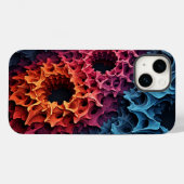 Mandelbrot Fraktal Julia Set Case-Mate iPhone Hülle (Rückseite (Horizontal))