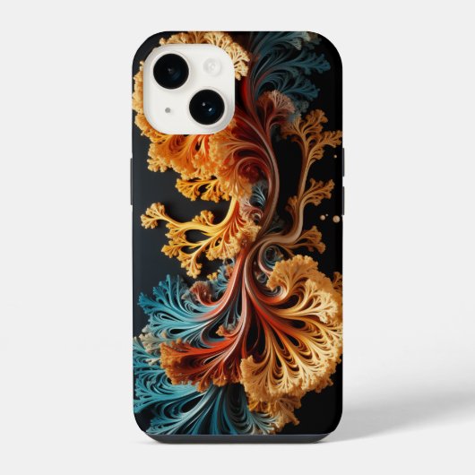 Mandelbrot Fraktal Julia Set iPhone Hülle (Rückseite)