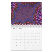 Mandelbrot Fraktal Kalender (Feb 2027)