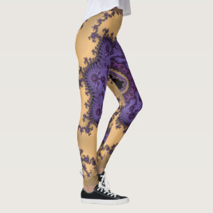 Mandelbrot Fraktal-Kunst-Druck Leggings