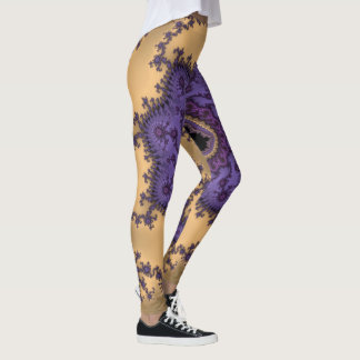 Mandelbrot Fraktal-Kunst-Druck Leggings