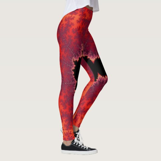 Mandelbrot Fraktal Leggings (Rechts)