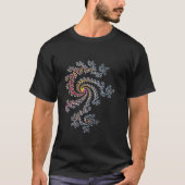 Mandelbrot Fraktal Long Sleeve T Shirt (Vorderseite)