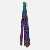 Mandelbrot Fraktal Necktie Krawatte (Rückseite)