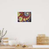 Mandelbrot-Fraktal Poster (Küche)