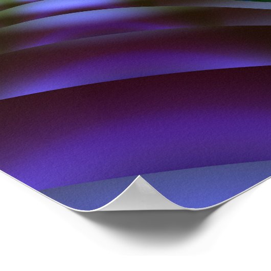 Mandelbrot-Fraktal Poster (Ecke)