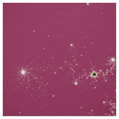 Mandelbrot Fraktal Red Gold Blue Stoff (Muster)