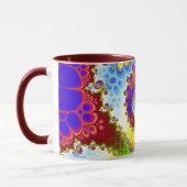 Mandelbrot Fraktal Spiral Tasse (Links)