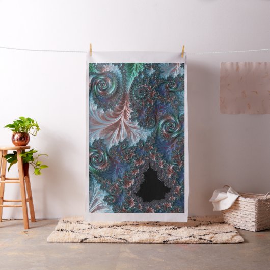 Mandelbrot Fraktal Stoff (Beispiel)