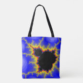 Mandelbrot Fraktal Tasche (Rückseite)