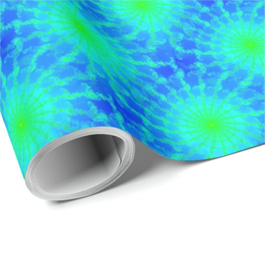 Mandelbrot Fraktal-Verpackungs-Papier Geschenkpapier (Rolleneckpunkt)