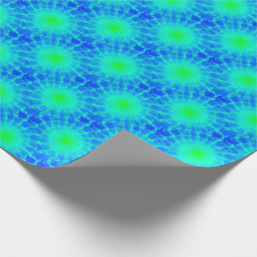 Mandelbrot Fraktal-Verpackungs-Papier Geschenkpapier (Ecke)