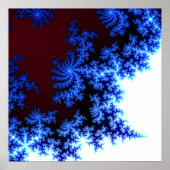 Mandelbrot Fraktal Zoom 2 Poster (Vorne)