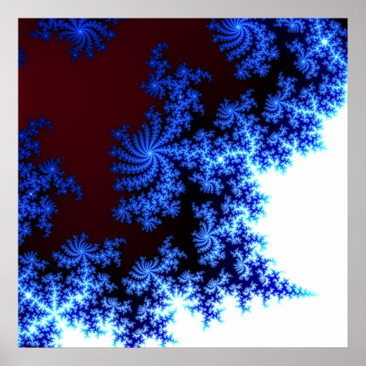 Mandelbrot Fraktal Zoom 2 Poster (Vorne)