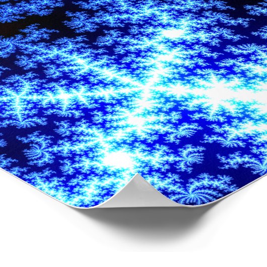 Mandelbrot Fraktal Zoom 2 Poster (Ecke)