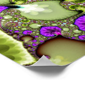 Mandelbrot Fraktal Zoom Poster (Ecke)