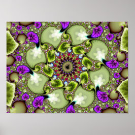 Mandelbrot Fraktal Zoom Poster