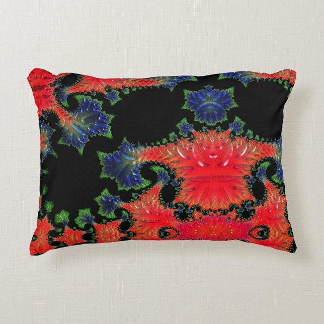 Mandelbrot Garden Accent Cushion Dekokissen (Vorderseite)