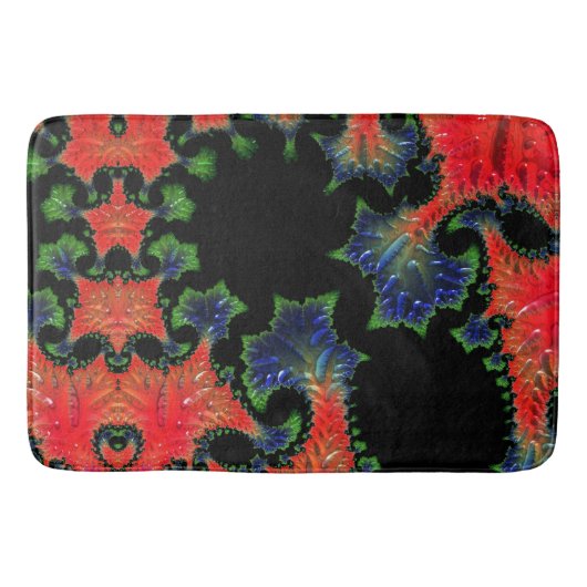 Mandelbrot Garden Bath Mat Badematte (Vorderseite)