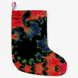 Mandelbrot Garden Christmas Strumpf Kleiner Weihnachtsstrumpf