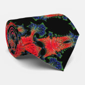 Mandelbrot Garden Krawatte (Gerollt)