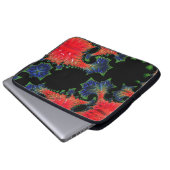 Mandelbrot Garden Laptop Cover (Vorne Knopf)