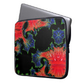 Mandelbrot Garden Laptop Cover (Vorderseite Links)