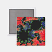 Mandelbrot Garden Magnet (Vorderseite/Rückseite)