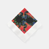 Mandelbrot Garden Napkins Serviette (Ecke)