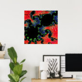Mandelbrot Garden Poster (Heimbüro)
