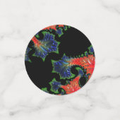 Mandelbrot Garden Table Confetti Konfetti (Klein Vorderseite)