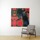 Mandelbrot Garden Tapestry Wandteppich (Beispiel (Horizontal))