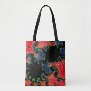 Mandelbrot Garden Tote Bag Tasche