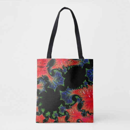 Mandelbrot Garden Tote Bag Tasche (Vorderseite)