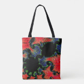 Mandelbrot Garden Tote Bag Tasche (Rückseite)