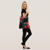Mandelbrot Garden Tote Bag Tasche (Am Model)