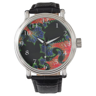 Mandelbrot Garden Watch Armbanduhr