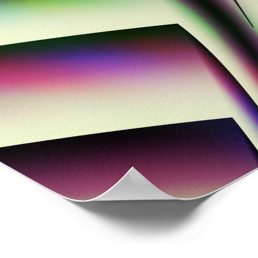 Mandelbrot Gel3 Poster (Ecke)