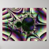 Mandelbrot Gel3 Poster (Vorne)