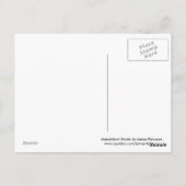 Mandelbrot Hooks Postkarte (Rückseite)