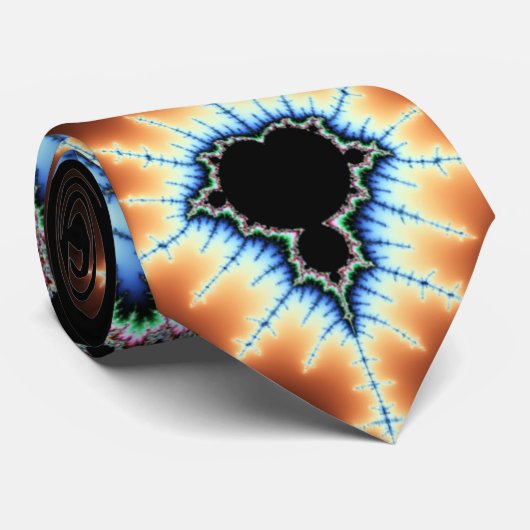 Mandelbrot Krawatte (Gerollt)