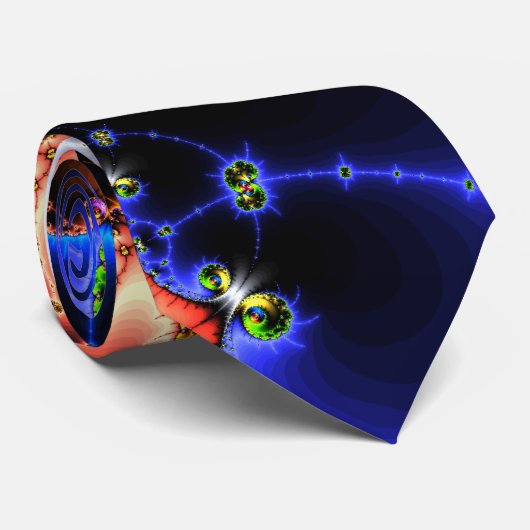 Mandelbrot Kunst Krawatte (Gerollt)