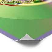 Mandelbrot Mandala Poster (Ecke)